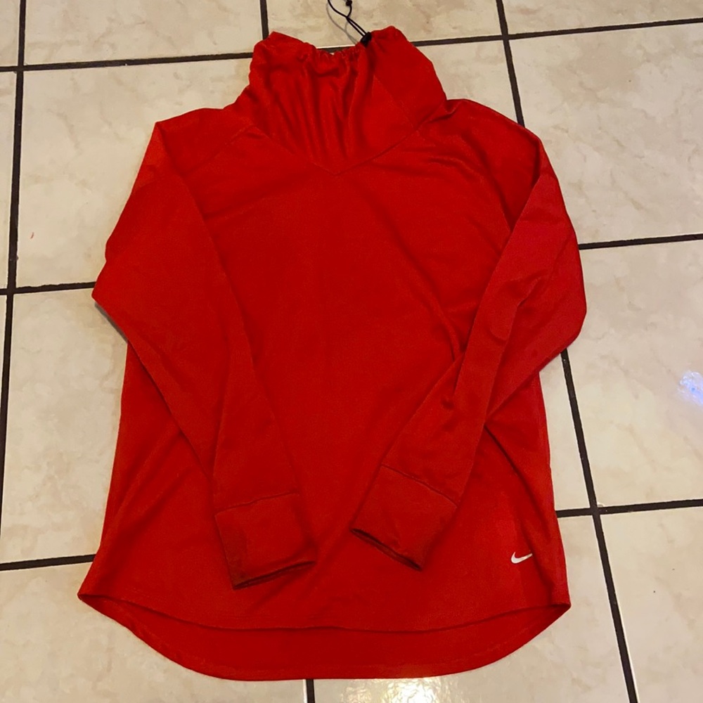red nike sweater